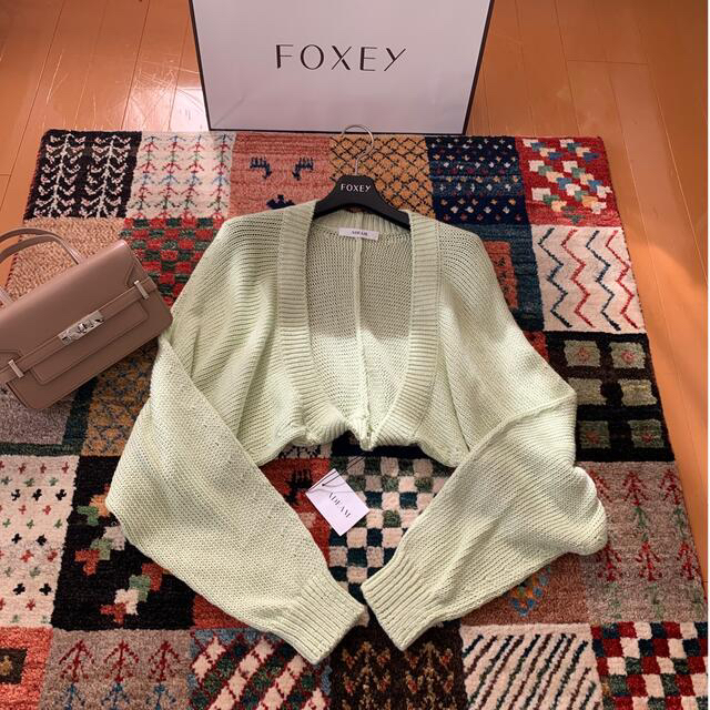 FOXEY - 美品 ☆ フォクシー ADEAM ボレロ カーディガン カシミヤの ...