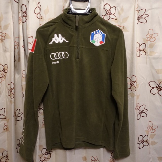 新品 Kappa Audi フリースジャケット イタリア スキー FISI 新品 Kappa Audi フリースジャケット イタリア スキー FISI