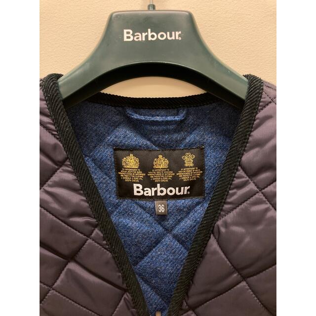 Barbour(バーブァー)のバブアー Barbour ウール ライナー 36 ベスト スリムフィット メンズのジャケット/アウター(ダウンベスト)の商品写真