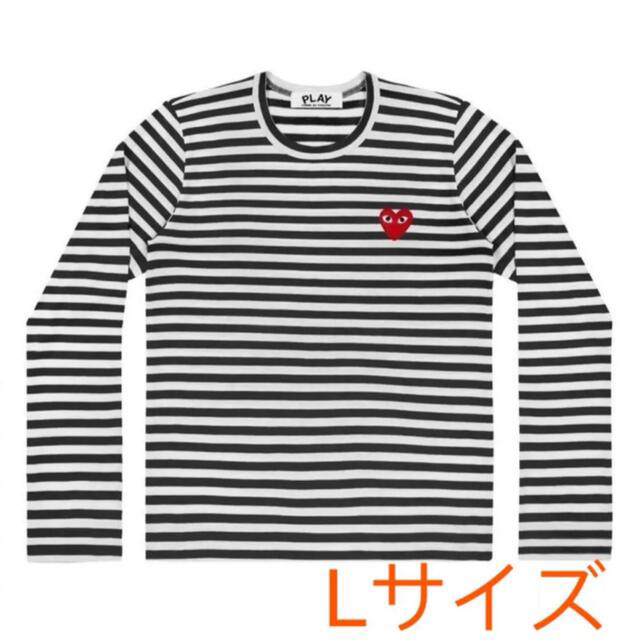 【新入荷】COMME des GARCONS レディース ボーダーロングＴシャツ