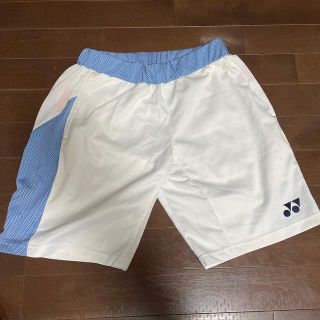 ヨネックス(YONEX)のハーフパンツ　白　ヨネックス　バドミントン　テニス(バドミントン)