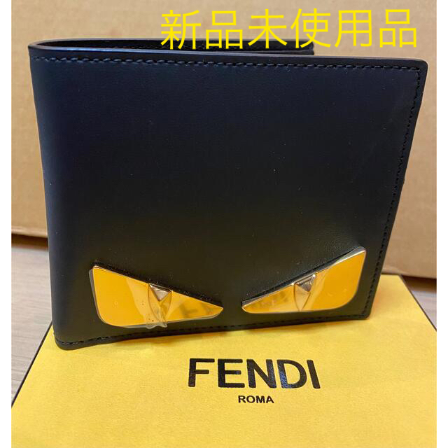 新品 未使用 FENDI フェンディ 折りたたみ財布 メンズ-