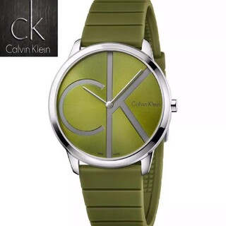 カルバンクライン(Calvin Klein)の■新品未使用■カルバンクライン 腕時計 グリーン ミリタリー(腕時計(アナログ))