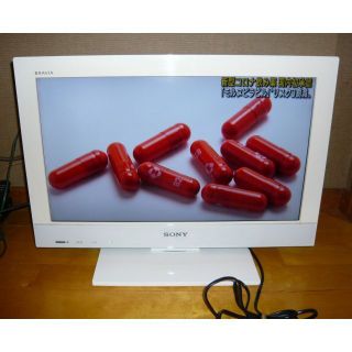 ソニー(SONY)のSONY KDL-22EX300 ソニー液晶テレビ　美品　ホワイト(テレビ)