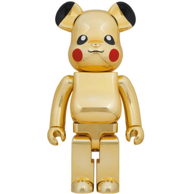 BE@RBRICK ピカチュウ GOLD CHROME 1000%