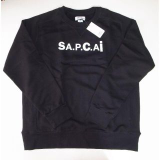 サカイ(sacai)のsacai × APC Tani スウェット sizeL black　ブラック(スウェット)