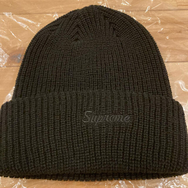 送料込Supreme Loose Gauge Beanie Taupe