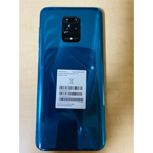 Xiaomi　redmi note 9s 美品