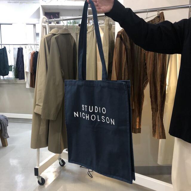 【新品】STUDIO NICHOLSON Cotton Canvas Tote 3