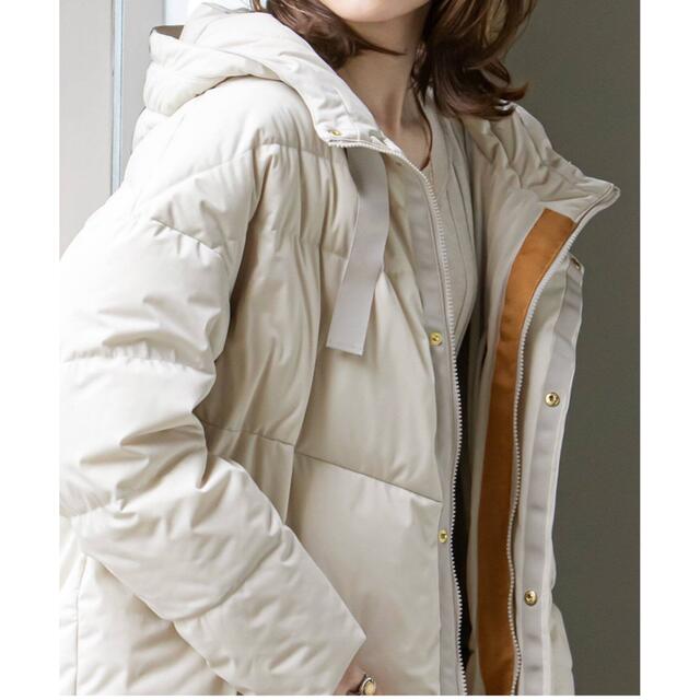 Noble(ノーブル)の【6×1 COPENHAGEN】COCOON DOWN JAKET ホワイト レディースのジャケット/アウター(ダウンジャケット)の商品写真