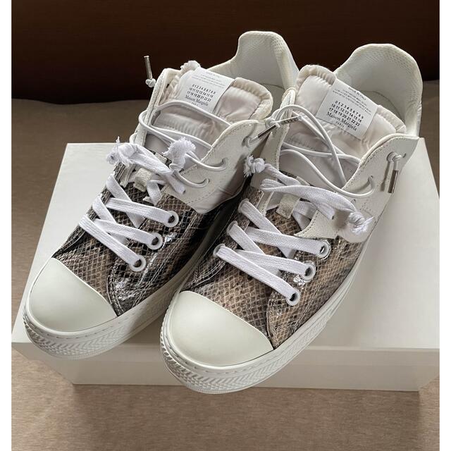 Maison Martin Margiela(マルタンマルジェラ)の43新品 メゾン マルジェラ Evolution 再構築 パイソン スニーカー メンズの靴/シューズ(スニーカー)の商品写真