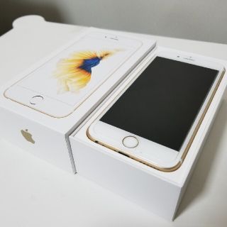 アップル(Apple)のaoi様限定　中古 iphone6s ゴールド SIMフリー 32GB 本体(スマートフォン本体)