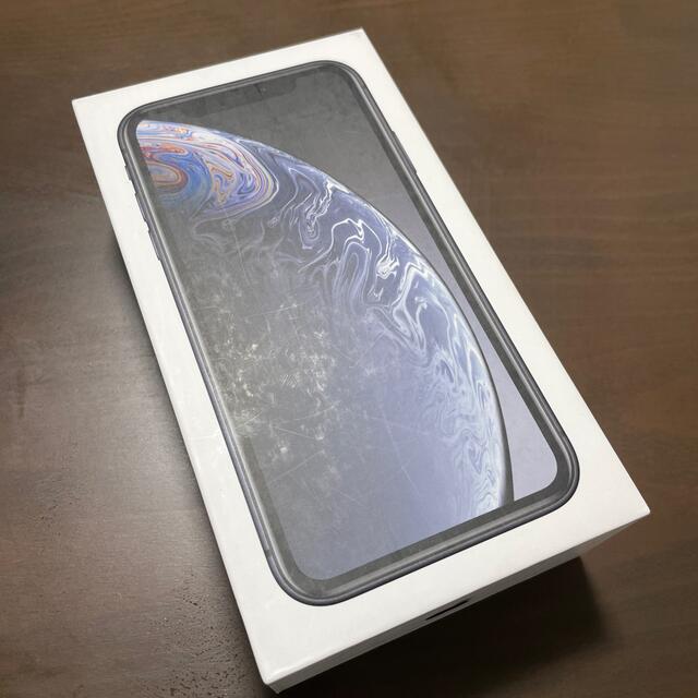 iPhone(アイフォーン)のアップル iphonexr  b ブラック箱のみ スマホ/家電/カメラのスマートフォン/携帯電話(スマートフォン本体)の商品写真