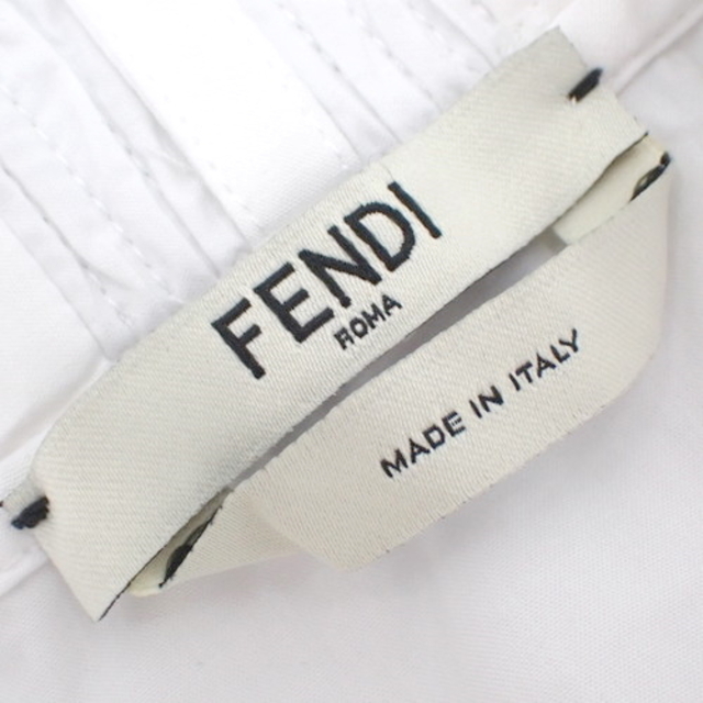 FENDI(フェンディ)のフェンディトップス 長袖シャツ オフホワイト アイボリー 40802009485 レディースのトップス(シャツ/ブラウス(長袖/七分))の商品写真