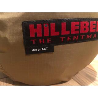 ヒルバーグ(HILLEBERG)のHilleberg ヒルバーグ ケロン4gt サンド フットプリント新品付き(テント/タープ)