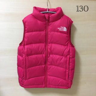 ノースフェイス ダウンベスト 130サイズ キッズ northface