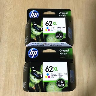 ヒューレットパッカード(HP)のHP62XL 純正インクカートリッジ  3色カラー（増量）2個(オフィス用品一般)