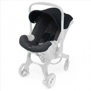 ストッケ(Stokke)のdoona ドゥーナ　インファントカーシート　替えカバー　新品未使用ブラック(ベビーカー/バギー)