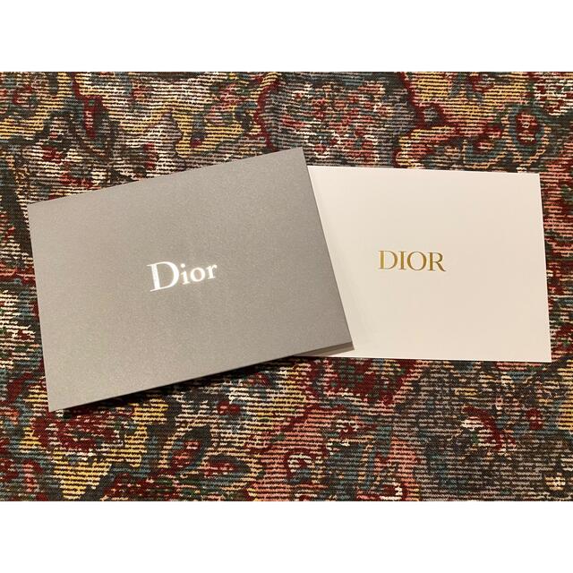 Dior(ディオール)のDior バースデーカード　誕生日 ハンドメイドの文具/ステーショナリー(カード/レター/ラッピング)の商品写真