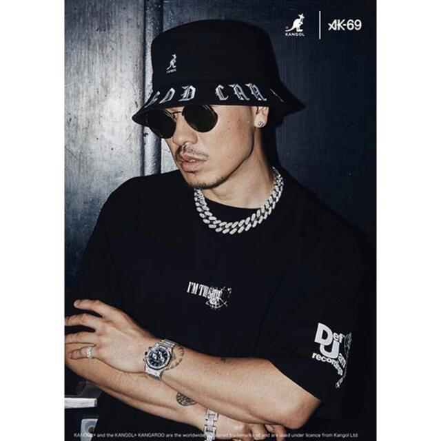 新品 限定 KANGOL AK-69 バケットハット 黒 ブラック ハット XL - 帽子 新品 限定 KANGOL AK-69 バケットハット 黒 ブラック ハット XL - 帽子
