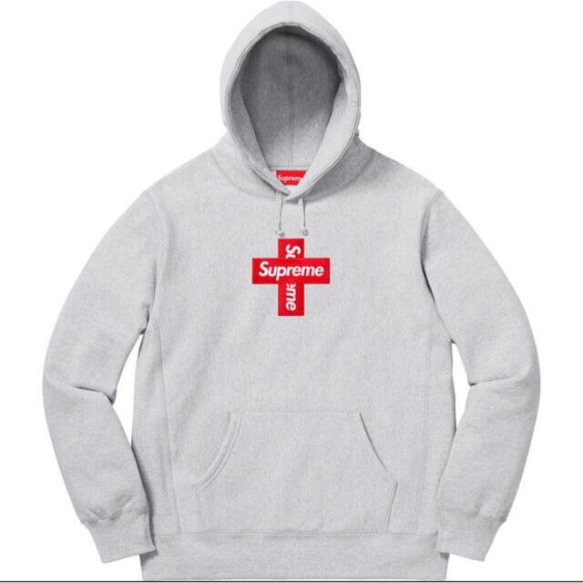 supreme Cross Box Logo Hooded