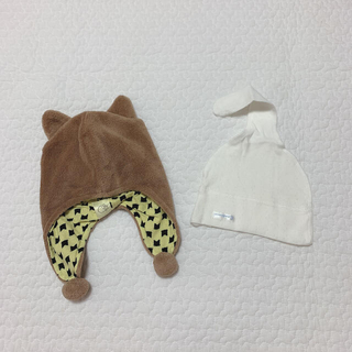 コンビミニ(Combi mini)の新生児  帽子  2点セット(その他)