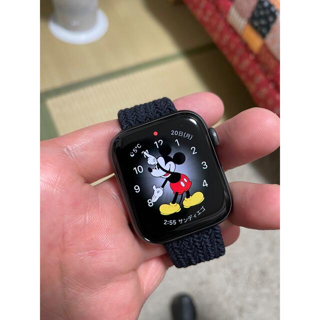 apple watch series 4 44mm space grayスマホ/家電/カメラ