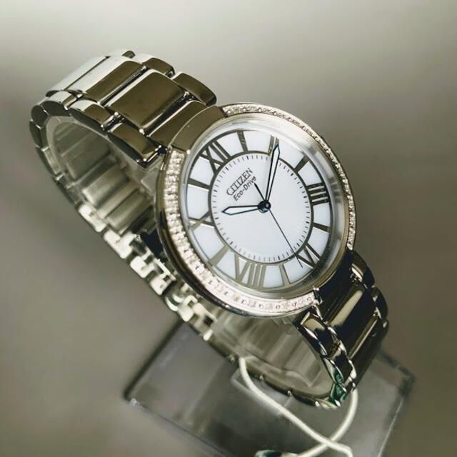CITIZEN - 【新品】ダイヤベゼル☆シチズン 青針 ソーラー CITIZEN - 【新品】ダイヤベゼル☆シチズン 青針 ソーラー