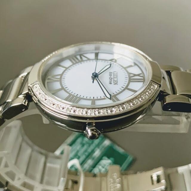 CITIZEN - 【新品】ダイヤベゼル☆シチズン 青針 ソーラー CITIZEN - 【新品】ダイヤベゼル☆シチズン 青針 ソーラー