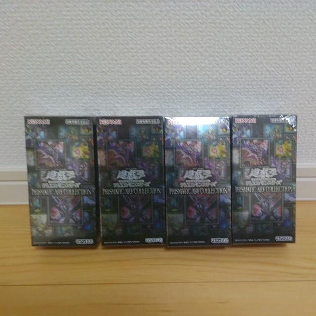 遊戯王　アートコレクション　4box シュリンク付