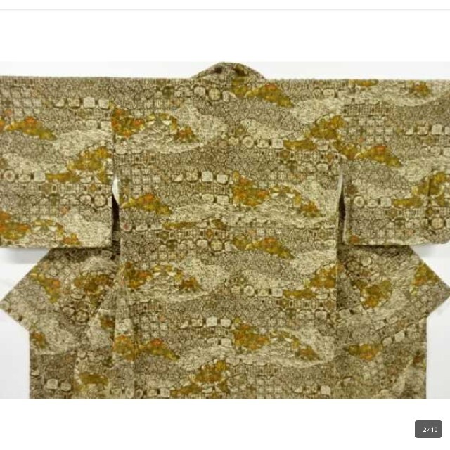 安い 正絹 花鳥更紗模様 小紋着物 身丈156 裄65 着物 - rinsa.ca