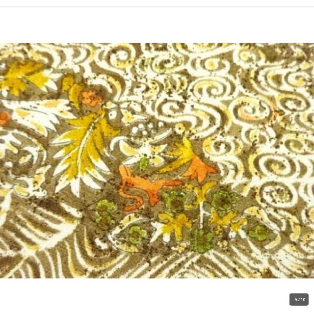 安い 正絹 花鳥更紗模様 小紋着物 身丈156 裄65 着物 - rinsa.ca