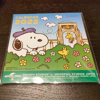 スヌーピー　卓上カレンダー　2022(カレンダー/スケジュール)