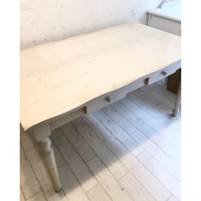10万円 お洒落　アンティーク　テーブル　食卓　机 1