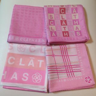 クレイサス(CLATHAS)のクレイサス＊ハンカチ4枚SET(ハンカチ)