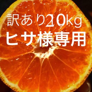 ヒサ様専用⭐︎訳ありみかん⭐︎20kg(フルーツ)