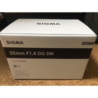 シグマ(SIGMA)の新品未使用 シグマ 35mm f1.4 DG DN ソニー eマウント(レンズ(単焦点))