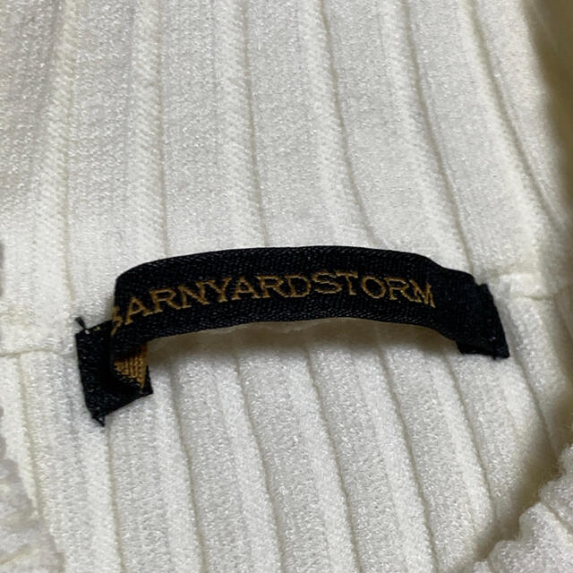 BARNYARDSTORM(バンヤードストーム)の12/23まで！限定お値下げ！　半袖ニット レディースのトップス(ニット/セーター)の商品写真