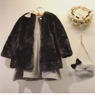 最終価格 BONTON ボントン フェイクファーコート10a-