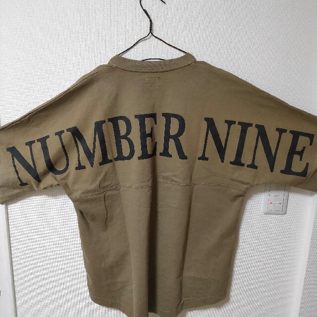 NUMBER (N)INE(ナンバーナイン)のナンバーナイン ベージュ ハーフスリーブ Tシャツ カットソー メンズsize3 メンズのトップス(Tシャツ/カットソー(半袖/袖なし))の商品写真