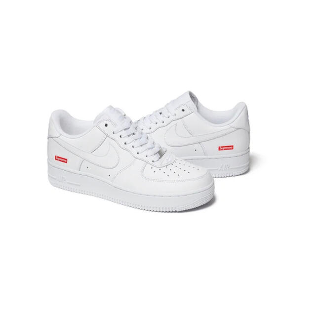 25.5cm Supreme Nike Air Force 1 white 白