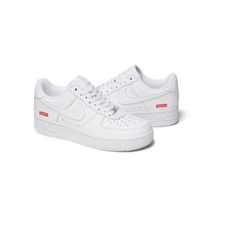 オフホワイト(OFF-WHITE)の25.5cm Supreme Nike Air Force 1 white 白(スニーカー)