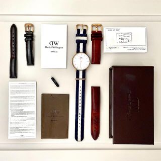 ダニエルウェリントン(Daniel Wellington)のDaniel Wellington ダニエル ウェリントン 36mm ベルト付き(腕時計(アナログ))