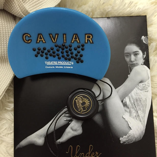 シアタープロダクツヘアバレッタCAVIAR