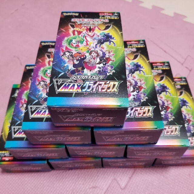 予約中!】 ポケモン - vmaxクライマックス 10BOXまとめ売り 新品未