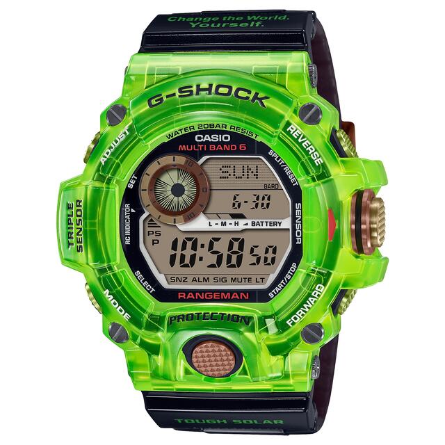 最適な価格 G-SHOCK - g-shock RANGEMAN CASIO GW-9407KJ-3JR 腕時計