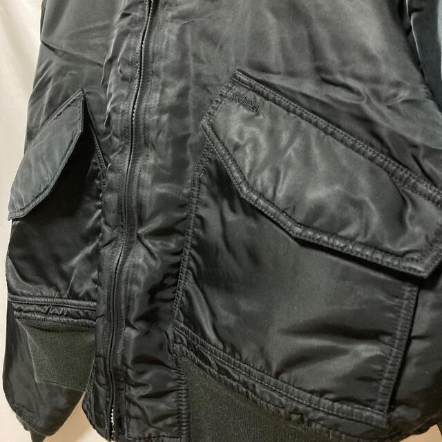 schott(ショット)のSchott ショット CWU-R フライトジャケット ブラック L 米軍 メンズのジャケット/アウター(フライトジャケット)の商品写真