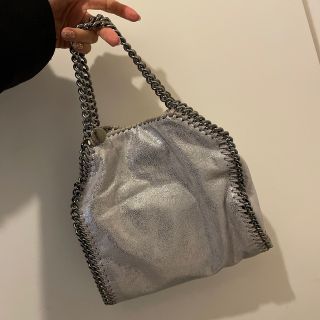 ステラマッカートニー(Stella McCartney)の【早い者勝ち】【レア】ステラマッカートニー ファラベラ ミニ　シルバー(ショルダーバッグ)