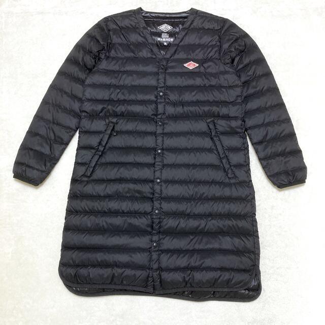 DANTON - DANTON ダントン インナーダウン コート ロング ブラック 36