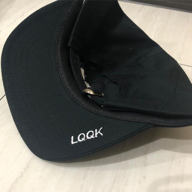 LQQK STUDIO SNEEZE LOGO HAT BLACK CAP